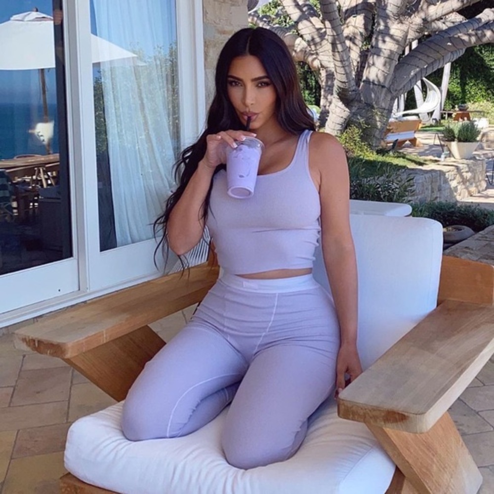 SKIMS Soft Lounge Tank Top in Iris Mica